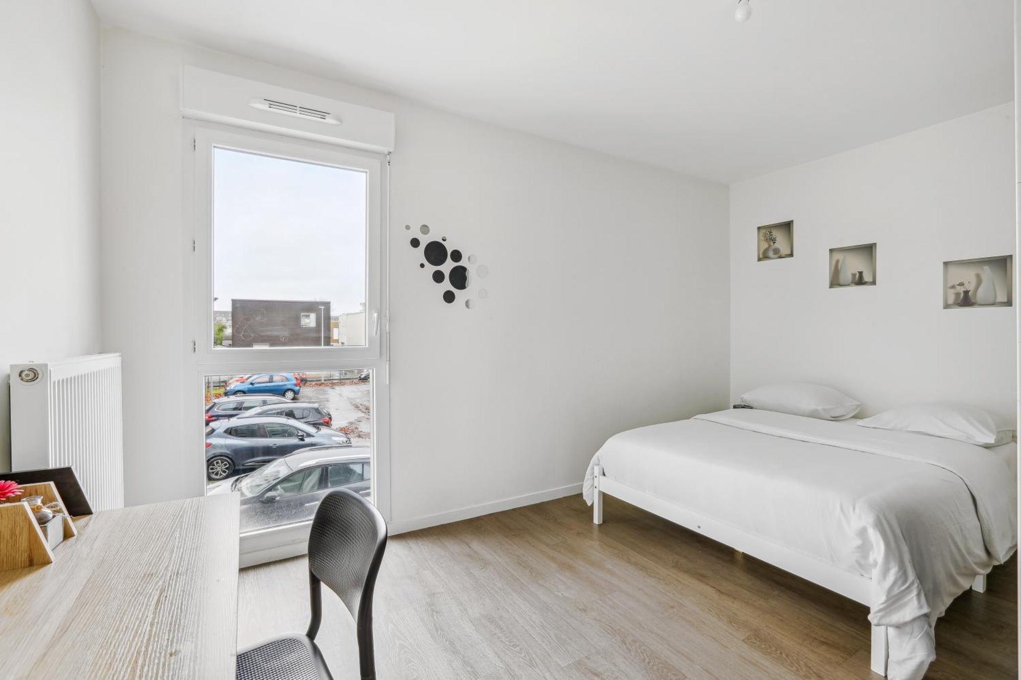 Апартаменты Chic Apart With Terace And Parking Руан Экстерьер фото